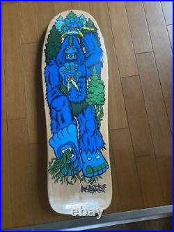 Santa Cruz skateboard deck Bigfoot 9.5 inch unused limited edition From Japan