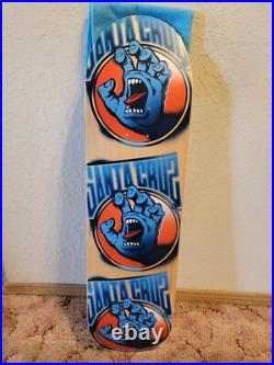Santa Cruz skateboard screaming hand deck. Rare