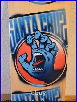 Santa Cruz skateboard screaming hand deck. Rare