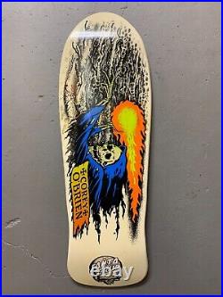 Santa Cruz skateboards Corey O'brien reaper white dip re-issue