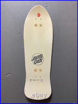 Santa Cruz skateboards Corey O'brien reaper white dip re-issue