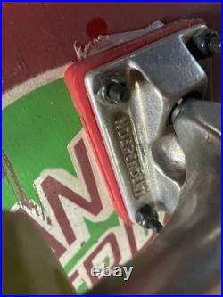 Santa Cruz vintage multi dot green red christmas skateboard r/sc