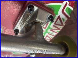 Santa Cruz vintage multi dot green red christmas skateboard r/sc