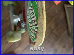 Santa Cruz vintage multi dot green red christmas skateboard r/sc