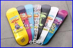 Santa Cruz x Garbage Pail Kids Skateboard Deck Limited Rare Sealed Adam Bomb