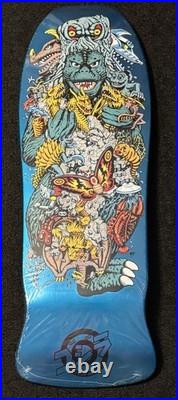 Santa Cruz x Godzilla Kaiju Roskopp Limited Edition Skateboard Deck