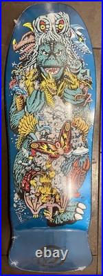 Santa Cruz x Godzilla Kaiju Roskopp Limited Edition Skateboard Deck
