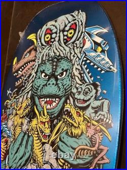 Santa Cruz x Godzilla Kaiju Roskopp Limited Edition Skateboard Deck