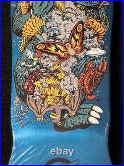Santa Cruz x Godzilla Kaiju Roskopp Limited Edition Skateboard Deck