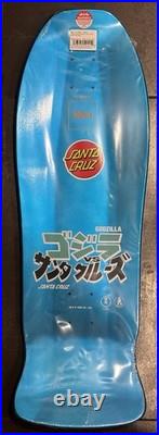 Santa Cruz x Godzilla Kaiju Roskopp Limited Edition Skateboard Deck