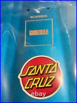 Santa Cruz x Godzilla Kaiju Roskopp Limited Edition Skateboard Deck