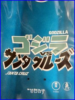 Santa Cruz x Godzilla Kaiju Roskopp Limited Edition Skateboard Deck