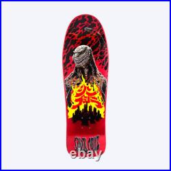 Santa Cruz x Godzilla Shin Knox Firepit 10 LTD Skateboard Deck
