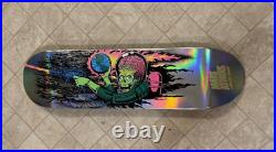 Santa Cruz x Mars Attacks Skateboard Deck 8.25 x 3.18 BLACKLIGHT