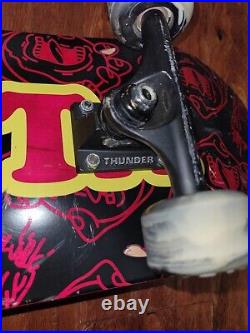 Santa Cruz x Odd Future OFWGKTA Complete Skate Deck Thunder Trucks Ricta Wheels