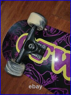 Santa Cruz x Odd Future OFWGKTA Complete Skate Deck Thunder Trucks Ricta Wheels