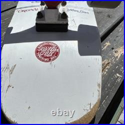 Santa Cruz x Pabst Blue Ribbon Cold One Skateboard Deck Built-in Bottle Opener