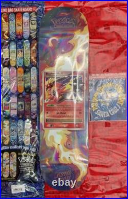 Santa Cruz x Pokemon Blaziken 30th Anniversary Skateboard Deck