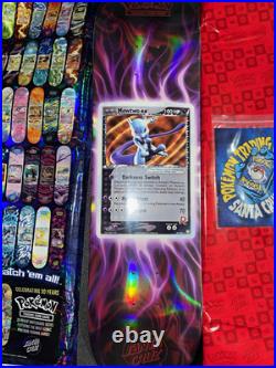 Santa Cruz x Pokemon TCG Blind Bag Skateboard Mewtwo Deck IN HAND SHIPS ASAP