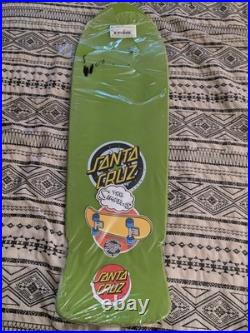 Santa Cruz x Simpsons Rob Roskopp deck