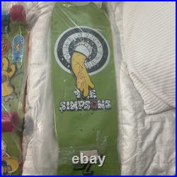Santa Cruz x Simpsons Skateboard TRIO Sealed / Bagged Museum Set