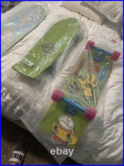 Santa Cruz x Simpsons Skateboard TRIO Sealed / Bagged Museum Set
