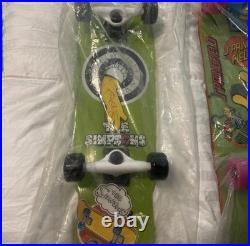Santa Cruz x Simpsons Skateboard TRIO Sealed / Bagged Museum Set