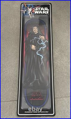 Santa Cruz x Star Wars Collab Collectible 2014 Emperor Palpatine Skateboard Deck