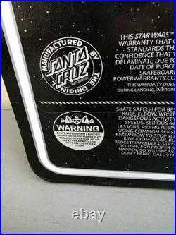 Santa Cruz x Star Wars Deck Skateboards Limited Edition Obi-Wan Kenobi WithCOA