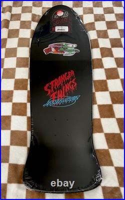 Santa Cruz x Stranger Things Eddie Slasher SIGNED Skateboard Deck GITD 10.1