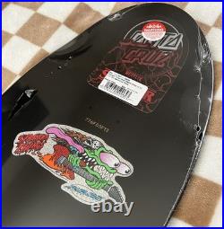 Santa Cruz x Stranger Things Eddie Slasher SIGNED Skateboard Deck GITD 10.1