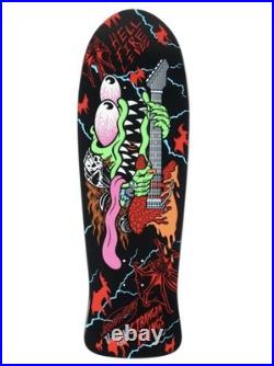 Santa Cruz x Stranger Things Eddie Slasher SIGNED Skateboard Deck GITD 10.1