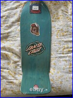 Santa Cruz x Stranger Things Rob Roskopp Demogorgon Lenticular Skateboard Deck