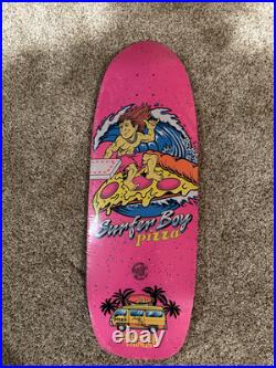 Santa Cruz x Stranger Things SURFER BOY PIZZA skateboard deck 1 of 520