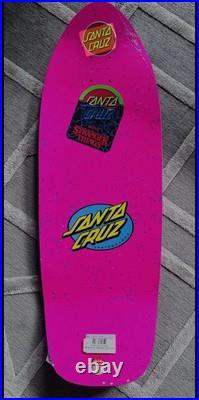 Santa Cruz x Stranger Things SURFER BOY PIZZA skateboard deck 1 of 520