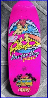 Santa Cruz x Stranger Things SURFER BOY PIZZA skateboard deck 1 of 520