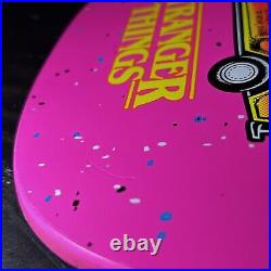 Santa Cruz x Stranger Things SURFER BOY PIZZA skateboard deck Only 520 Made