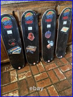 Santa Cruz x Stranger Things Seasons 1-4 Skateboard Deck Set SEALED Netflix
