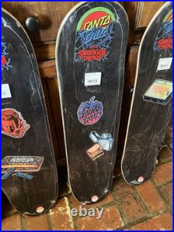 Santa Cruz x Stranger Things Seasons 1-4 Skateboard Deck Set SEALED Netflix