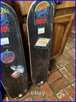 Santa Cruz x Stranger Things Seasons 1-4 Skateboard Deck Set SEALED Netflix