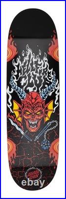 Santa Cruz x Stranger Things Skateboard Deck Hellfire Club Flames 9.0 x 32