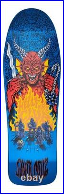Santa Cruz x Stranger Things Skateboard Deck Knox Hellfire Pit 10.07 x 31.275