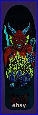Santa Cruz x Stranger Things Skateboard Deck Knox Hellfire Pit 10.07 x 31.275