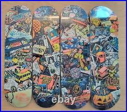 Santa Cruz x Stranger Things Skateboard Decks Season 1-4 FULL SET 4 RARE