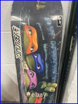 Santa Cruz x TMNT Skateboard Deck Teenage Mutant Ninja Turtles Theme everslick