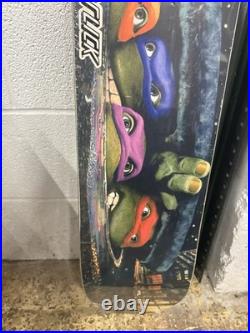 Santa Cruz x TMNT Skateboard Deck Teenage Mutant Ninja Turtles Theme everslick