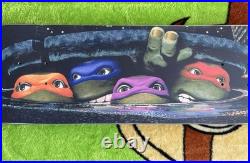 Santa Cruz x Teenage Mutant Ninja Turtles Poster Everslick Deck Rare LTD Edition