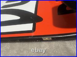 Santa Cruz x The Simpsons Duff Beer Can Cruiser Skateboard. Pre Own complete