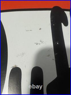 Santa Cruz x The Simpsons Duff Beer Can Cruiser Skateboard. Pre Own complete