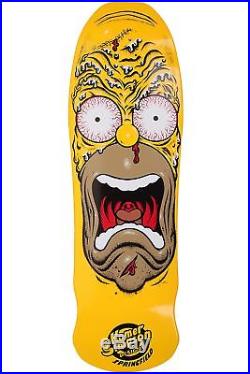 Santa Cruz x The Simpsons Homer Face Skateboard Deck